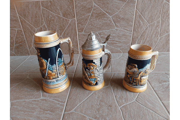 Набір пивних кухлів. Вінтаж (6628) - ЛьвівМаркет Набір пивних кухлів. Вінтаж (6628) - LvivMarket.net