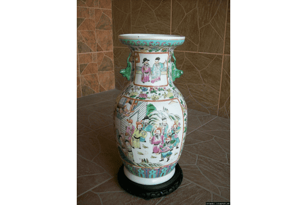 Китайська ваза. Фарфор (5361) - LvivMarket.net