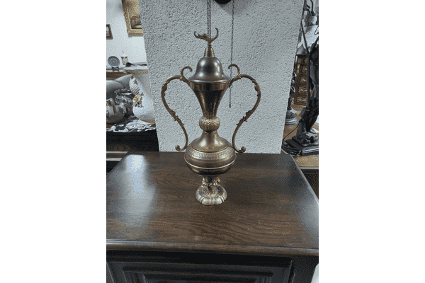 Ваза з кришкою (латунь) (5894) - ЛьвівМаркет Ваза з кришкою (латунь) (5894) - LvivMarket.net