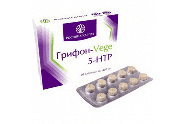 Грифон-Vege 5 - HTP для зниження стресу та поліпшення настрою - LvivMarket.net