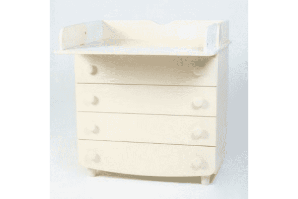 Комод-пеленатор Верес 90 см МДФ, слонова кістка, гладкі фасади - ЛьвівМаркет Комод-пеленатор Верес 90 см МДФ, слонова кістка, гладкі фасади - LvivMarket.net