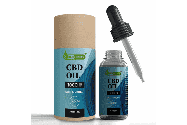 Канабідіол CBD олія 3,3% 1000 мг, туба - ЛьвівМаркет Канабідіол CBD олія 3,3% 1000 мг, туба - LvivMarket.net