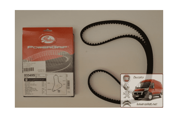 Ремень ГРМ Fiat — Ducato 290 (1989-1994) GATEX 5334XS 71736720 - ЛьвівМаркет Ремень ГРМ Fiat — Ducato 290 (1989-1994) GATEX 5334XS 71736720 - LvivMarket.net