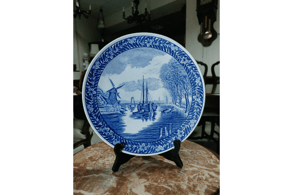 Декоративна тарілка Delft Boch  (5519) - ЛьвівМаркет Декоративна тарілка Delft Boch  (5519) - LvivMarket.net
