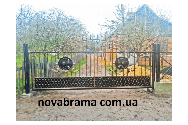 Кована брама Полісянка - ЛьвівМаркет Кована брама Полісянка - LvivMarket.net