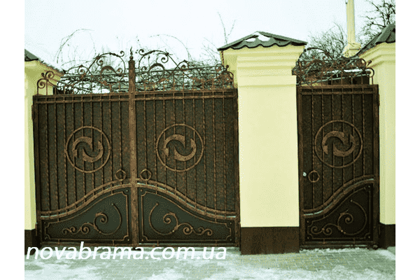 Кована брама Чайка - ЛьвівМаркет Кована брама Чайка - LvivMarket.net