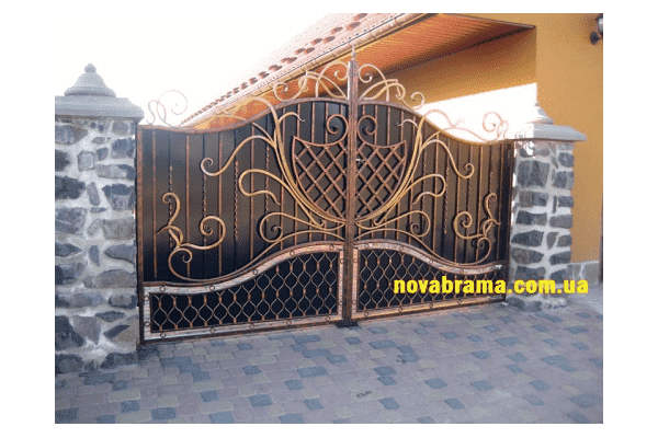 Кована брама  Галант - ЛьвівМаркет Кована брама  Галант - LvivMarket.net