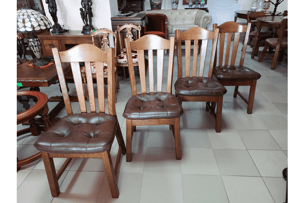 Комплект деревяних стільців (6861) - ЛьвівМаркет Комплект деревяних стільців (6861) - LvivMarket.net