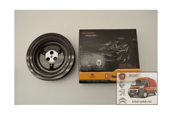 Шкив коленвала демпферный Fiat Ducato 250 9677608180, 0515T1T, RT1525 - ЛьвівМаркет Шкив коленвала демпферный Fiat Ducato 250 9677608180, 0515T1T, RT1525 - LvivMarket.net