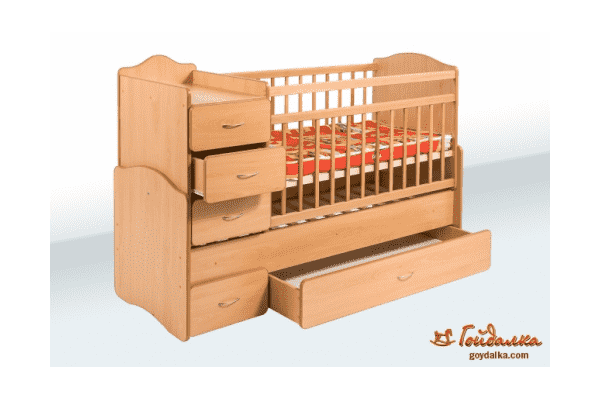 Ліжечко-трансформер 2 - ЛьвівМаркет Ліжечко-трансформер 2 - LvivMarket.net