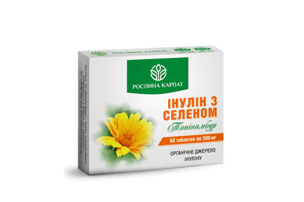 Інулін з селеном 60 таб - ЛьвівМаркет Інулін з селеном 60 таб - LvivMarket.net