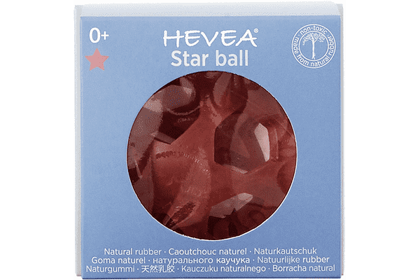 Прорізувач для зубів HEVEA star ball - LvivMarket.net