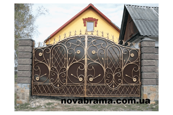 Кована брама Олеся - ЛьвівМаркет Кована брама Олеся - LvivMarket.net
