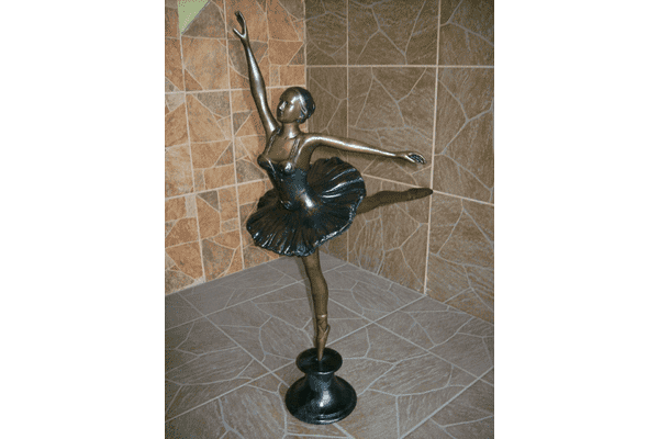 Бронзова статуетка Балерина (5909). ДНІПРО - LvivMarket.net