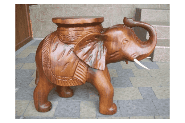 Слон-статуетка деревяна (3964) - LvivMarket.net