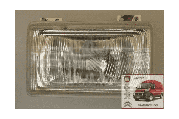 Фара передняя правая Fiat Ducato 280 (1982-1990) 7660569,5936224,620559,570110-E,FT9184803,550-1111R-LD-E - ЛьвівМаркет Фара передняя правая Fiat Ducato 280 (1982-1990) 7660569,5936224,620559,570110-E,FT9184803,550-1111R-LD-E - LvivMarket.net