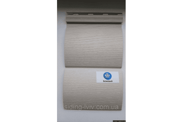 Блок Хаус під колоду вініловий Альта-Профіль Slim Бежевий 3,66 м - ЛьвівМаркет Блок Хаус під колоду вініловий Альта-Профіль Slim Бежевий 3,66 м - LvivMarket.net