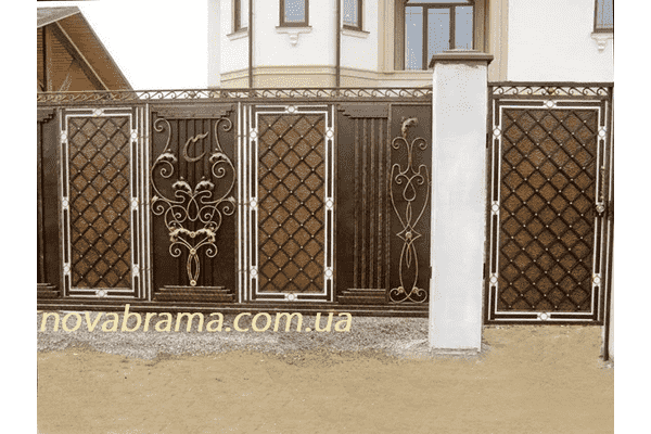 Кована брама Фантазія - ЛьвівМаркет Кована брама Фантазія - LvivMarket.net
