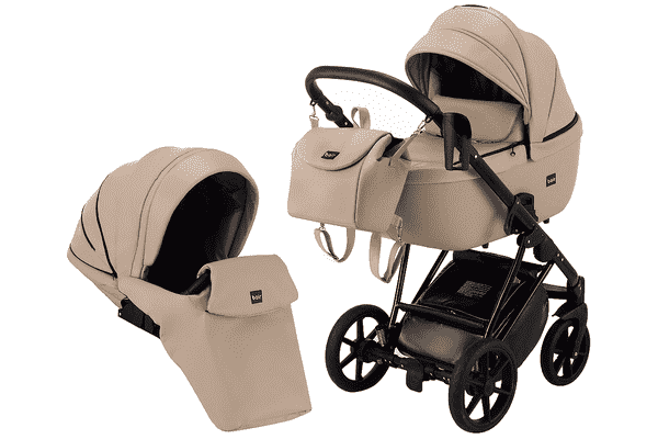 Візок 2 в 1 Bair Infinity шкіра 100% BI-2238-AMO cappuccino (капучино) - ЛьвівМаркет Візок 2 в 1 Bair Infinity шкіра 100% BI-2238-AMO cappuccino (капучино) - LvivMarket.net
