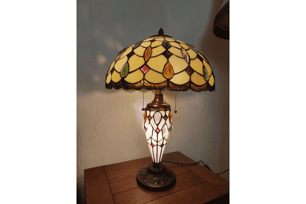 Лампа настільна TIFFANY - ЛьвівМаркет Лампа настільна TIFFANY - LvivMarket.net