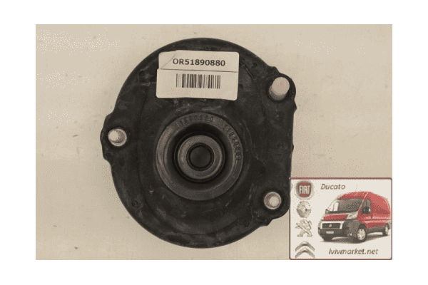 Опора амортизатора правая передняя (упругая пробка) Fiat Doblo (2009-……) 51890880, 5038J8 - ЛьвівМаркет Опора амортизатора правая передняя (упругая пробка) Fiat Doblo (2009-……) 51890880, 5038J8 - LvivMarket.net
