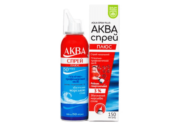 АКВА СПРЕЙ® ПЛЮС, 150 мл - ЛьвівМаркет АКВА СПРЕЙ® ПЛЮС, 150 мл - LvivMarket.net
