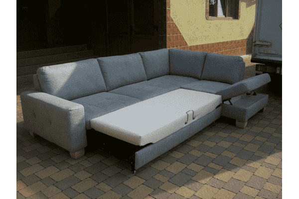 Новий  розкладний диван, тканина (5589) - LvivMarket.net