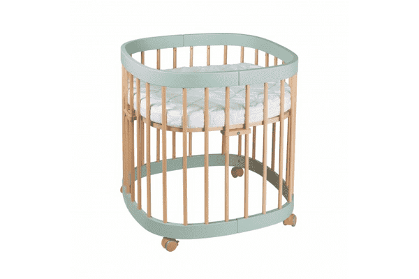 Ліжечко Tweeto 7 в 1, Колір Евкаліпт+Натуральний - ЛьвівМаркет Ліжечко Tweeto 7 в 1, Колір Евкаліпт+Натуральний - LvivMarket.net