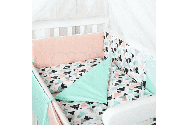 Комплект Маленька Соня Comfort трикутники Loft, без балдахіну - ЛьвівМаркет Комплект Маленька Соня Comfort трикутники Loft, без балдахіну - LvivMarket.net