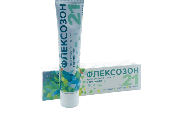 Флексозон, крем для догляду за сухою, грубою та потрісканою шкірою стоп, 41 г - ЛьвівМаркет Флексозон, крем для догляду за сухою, грубою та потрісканою шкірою стоп, 41 г - LvivMarket.net