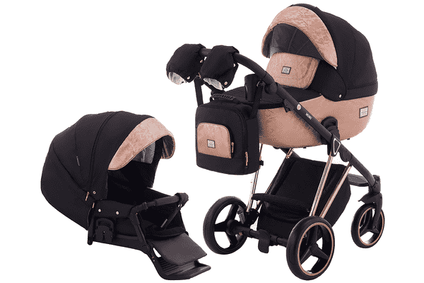 Візок 2в1 Adamex Luciano Mimi Polar (Pink Gold) BR-604 - ЛьвівМаркет Візок 2в1 Adamex Luciano Mimi Polar (Pink Gold) BR-604 - LvivMarket.net