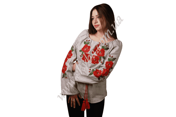 Жіноча вишита блузка СК2043 - LvivMarket.net