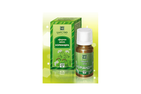 Ефірне масло коріандру,  Квіта,  5мл - ЛьвівМаркет Ефірне масло коріандру,  Квіта,  5мл - LvivMarket.net