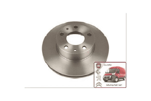 Тормозной диск вентилируемый передний R15 Fiat Ducato 230 51728377, FAST FT31007 - ЛьвівМаркет Тормозной диск вентилируемый передний R15 Fiat Ducato 230 51728377, FAST FT31007 - LvivMarket.net