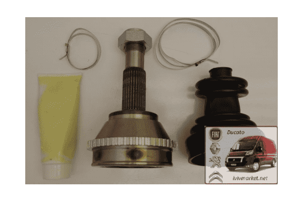 Шрус внешний R 15 с ABS (граната, шрус, кулак) Пежо Боксер / Peugeot Boxer (1994-2002) LPR LPRKFT202,9566722180,LPRKFT202, G1F007PC, NTD2020K,FT25006K - ЛьвівМаркет Шрус внешний R 15 с ABS (граната, шрус, кулак) Пежо Боксер / Peugeot Boxer (1994-2002) LPR LPRKFT202,9566722180,LPRKFT202, G1F007PC, NTD2020K,FT25006K - LvivMarket.net