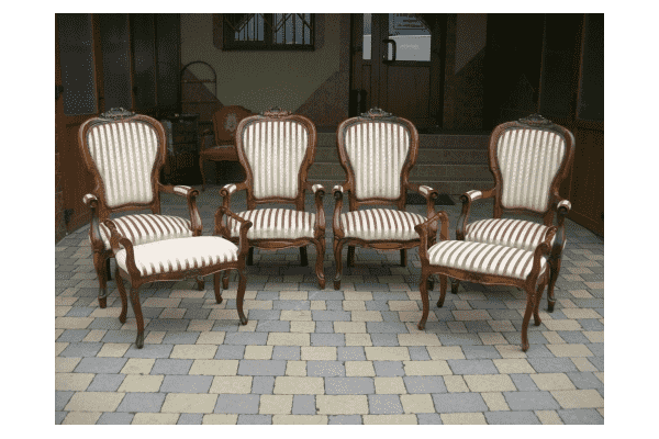 Комплект мяких меблів в стилі Луї (3053) - LvivMarket.net