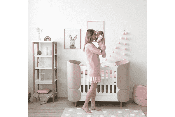 Ліжечко-трансформер Soft від " Мама вклала"-беж (з матрацом) - ЛьвівМаркет Ліжечко-трансформер Soft від " Мама вклала"-беж (з матрацом) - LvivMarket.net