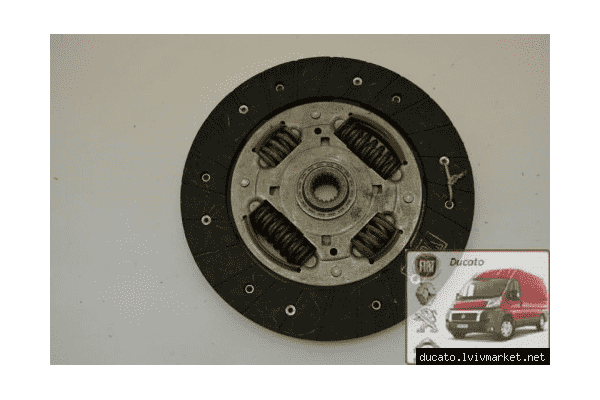 Диск сцепления (228мм)  Citroen C25 (1982-1994) - 2.5D/TD; 2055AH, 2055Z6, ARN027TS,1324856080, 9638290180,9621047780, 9626899380,55190642,803171 - LvivMarket.net