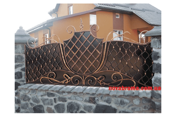 Кована огорожа Галант-1 - ЛьвівМаркет Кована огорожа Галант-1 - LvivMarket.net