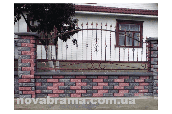 Кована огорожа Соломія - ЛьвівМаркет Кована огорожа Соломія - LvivMarket.net