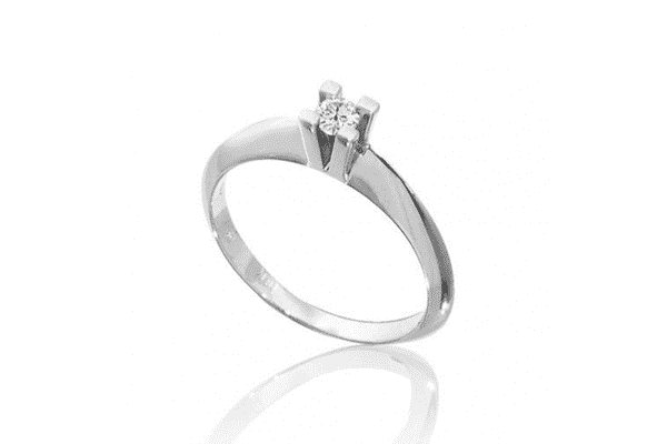 Заручальний перстень з діамантами - LvivMarket.net