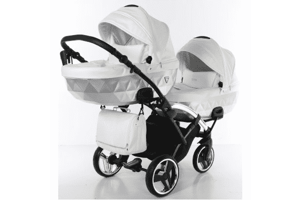 Візок універсальний 2в1 для двійні Junama Mirror Satin Duo Slim 04 - ЛьвівМаркет Візок універсальний 2в1 для двійні Junama Mirror Satin Duo Slim 04 - LvivMarket.net