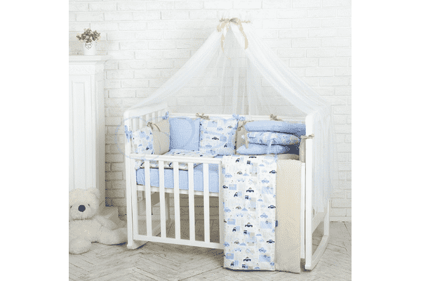 Комплект Маленька Соня Baby Design Premium City з балдахіном - ЛьвівМаркет Комплект Маленька Соня Baby Design Premium City з балдахіном - LvivMarket.net