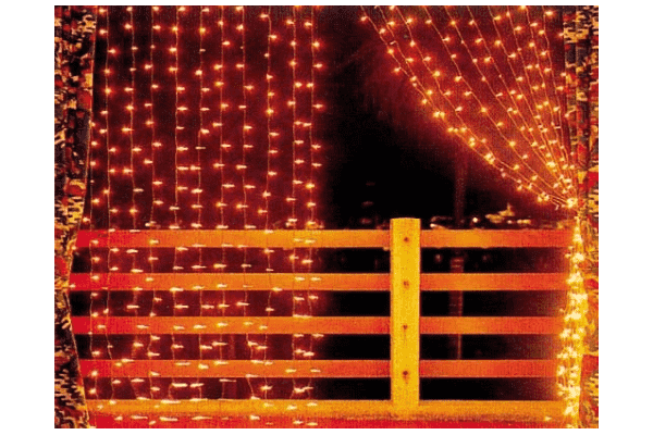 Світлодіодна штора біла - ЛьвівМаркет Світлодіодна штора біла - LvivMarket.net