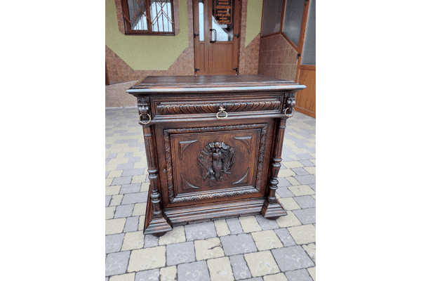 Антикварна деревяна тумба (6651) - ЛьвівМаркет Антикварна деревяна тумба (6651) - LvivMarket.net