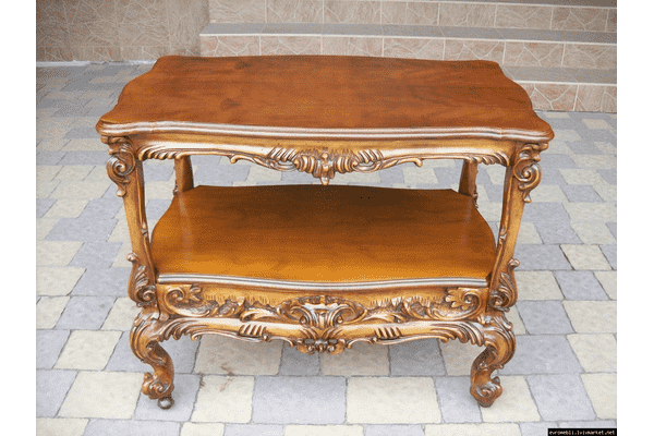 Стіл журнальний- сервірувальний Барокко (4779) - ЛьвівМаркет Стіл журнальний- сервірувальний Барокко (4779) - LvivMarket.net