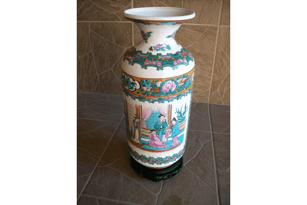 Інтерєрна ваза. Фарфор. Китай. (6122) - LvivMarket.net