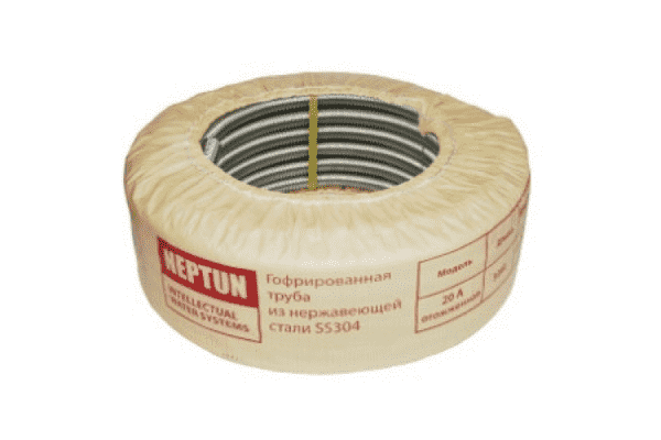 Гофрована труба з нержавіючої сталі SS304 NEPTUN IWS 15М - ЛьвівМаркет Гофрована труба з нержавіючої сталі SS304 NEPTUN IWS 15М - LvivMarket.net
