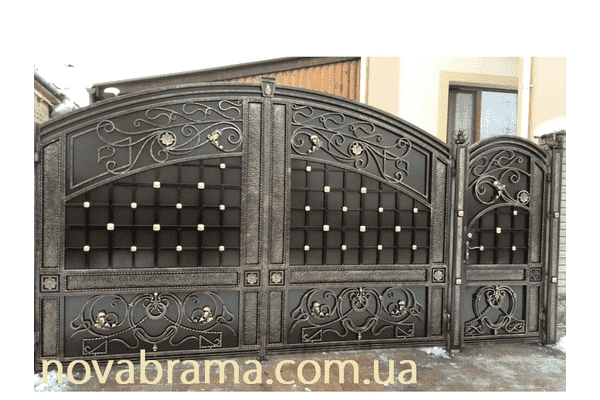 Кована брама Гармонія - ЛьвівМаркет Кована брама Гармонія - LvivMarket.net