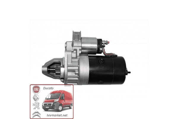 Стартер Fiat Ducato 280 (1982-1990) 1.9D / TD <98 CS554, 63222034 - ЛьвівМаркет Стартер Fiat Ducato 280 (1982-1990) 1.9D / TD <98 CS554, 63222034 - LvivMarket.net